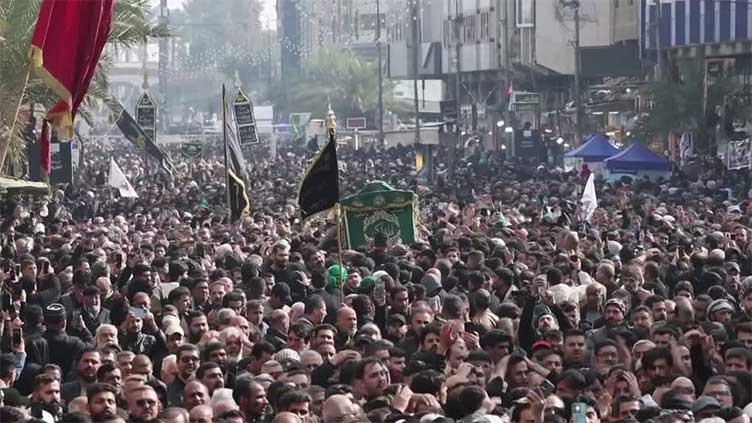 Thousands commemorate death anniversary of Imam Moussa al-Kadhim in Baghdad