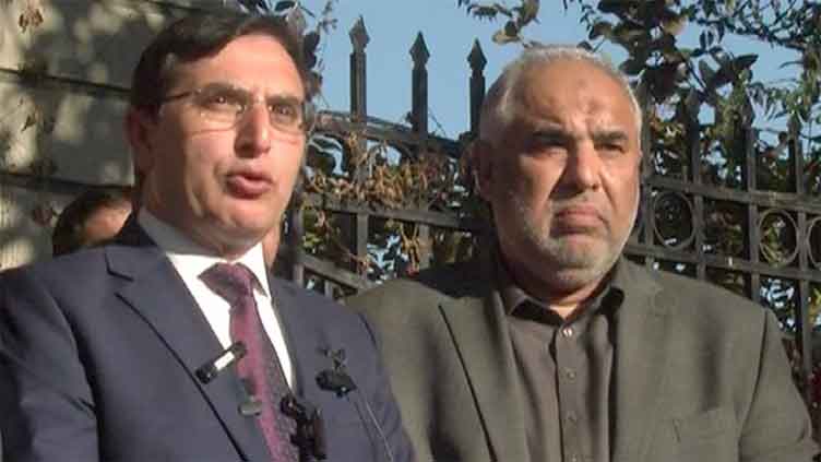 Barrister Gohar reiterates PTI will not attend Tuesday's meeting with govt team