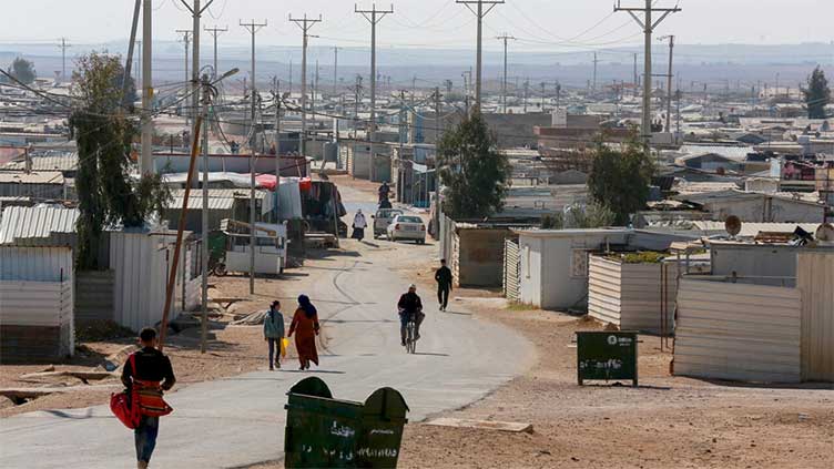 Syrian refugees in Jordan camp say they have nothing to go home to