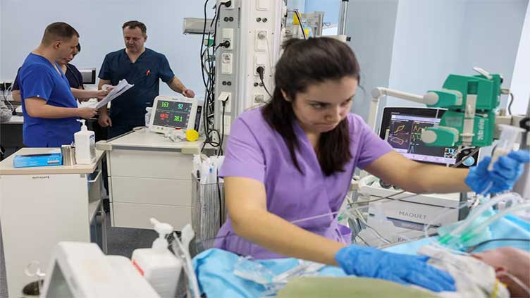 Ukrainian doctors save lives at children's heart surgery center relocated after missile attack