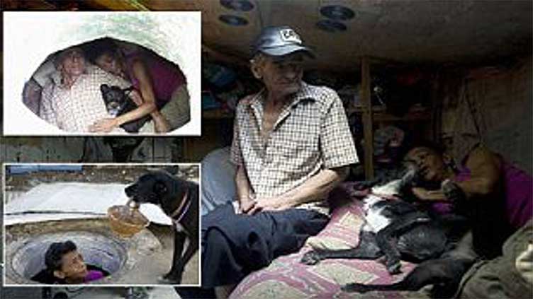 Colombian couple lives in sewer for 22 years