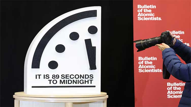 Atomic scientists adjust 'Doomsday Clock' closer than ever to midnight