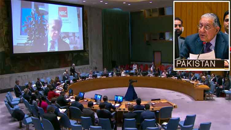 Pakistan warns against dangers of dismantling aid agency for Palestinians at UNSC