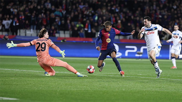 Barca secure second in Champions League with Atalanta draw