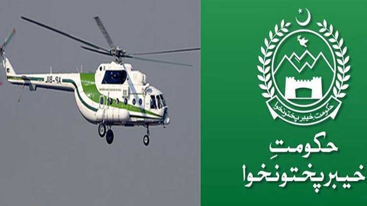 KP to modify official chopper as air ambulance