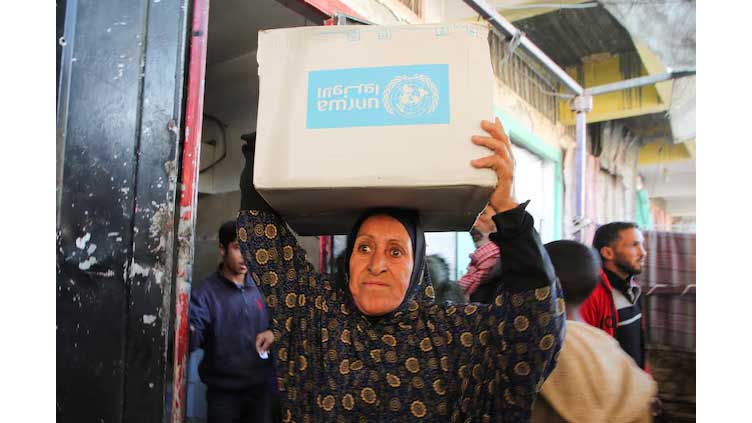 UNRWA carries on aid work despite Israeli ban, hostilities