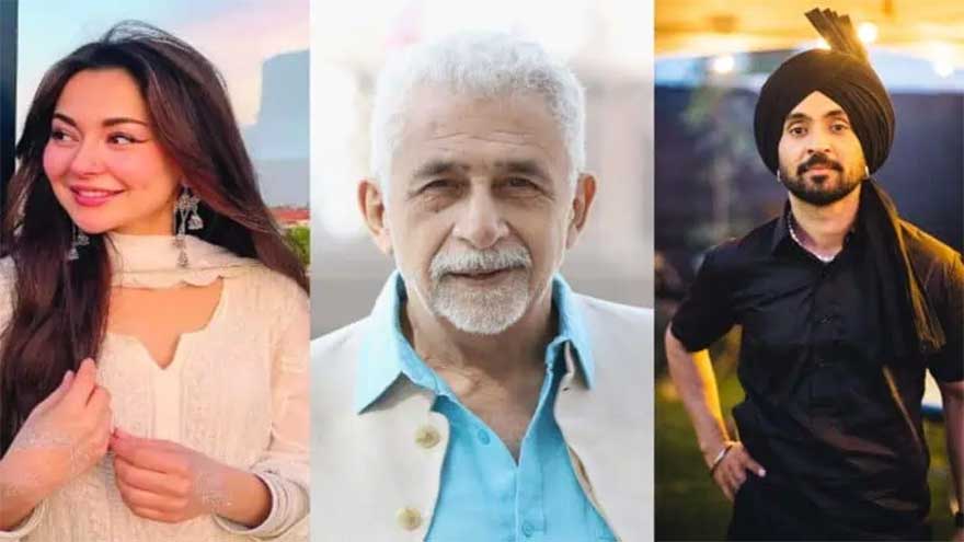 Naseeruddin stands with Diljit against criticism over staring with Hania in 'Sardaar Ji 3'