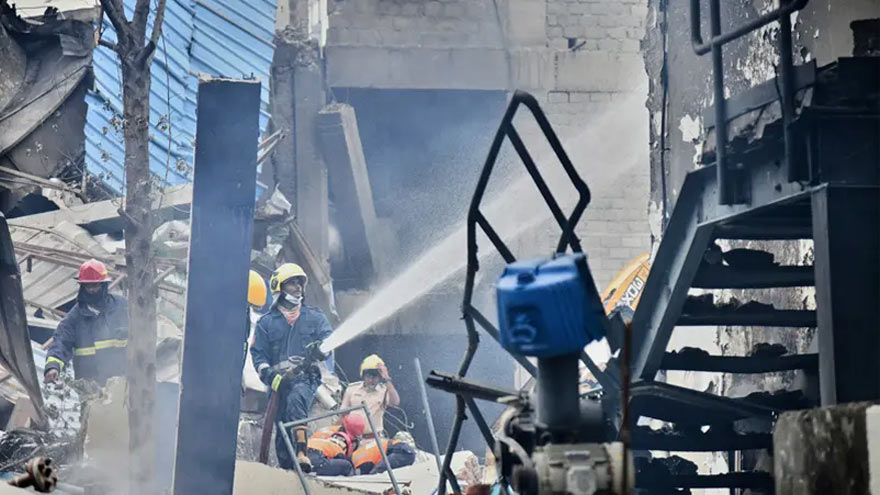 India's Sigachi factory fire death toll rises to at least 36, official says