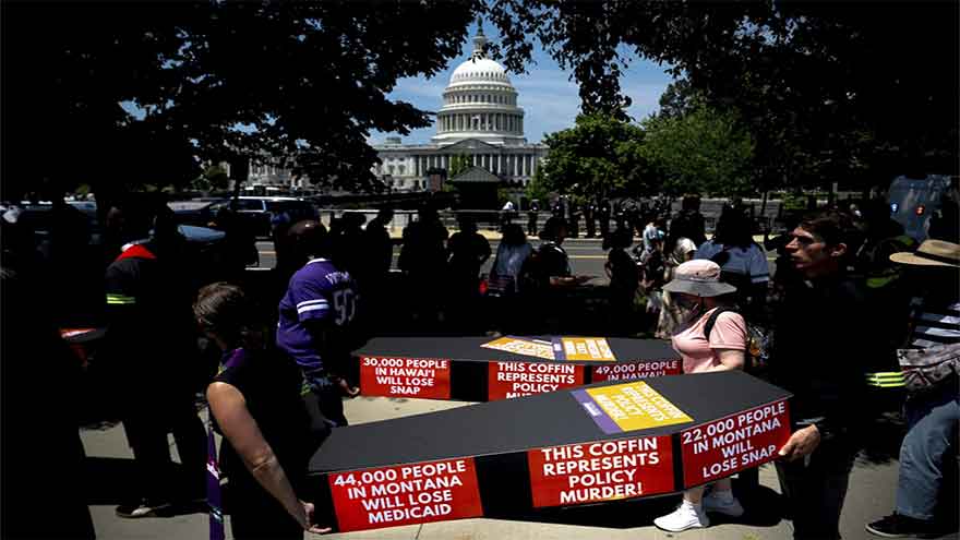 Senate churns through overnight session as Republicans seek support for Trump's big bill