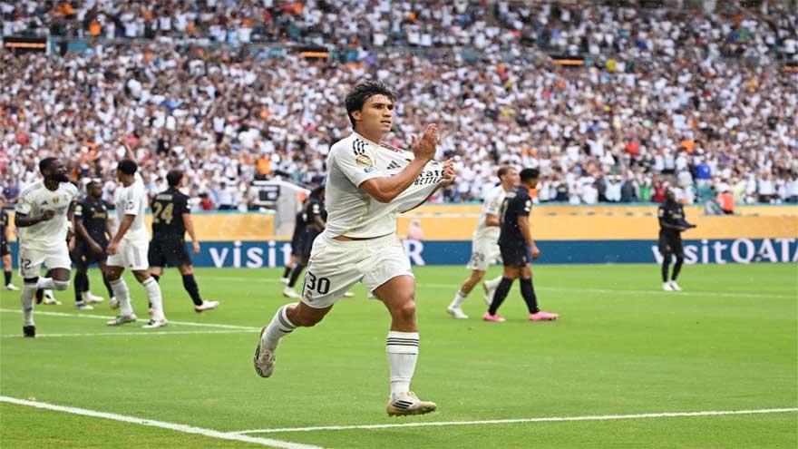 Gonzalo heads Real Madrid past Juventus and into Club World Cup quarters