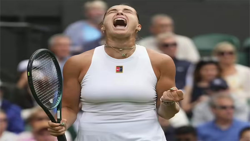 Sabalenka praying for no more Wimbledon upsets after battling win