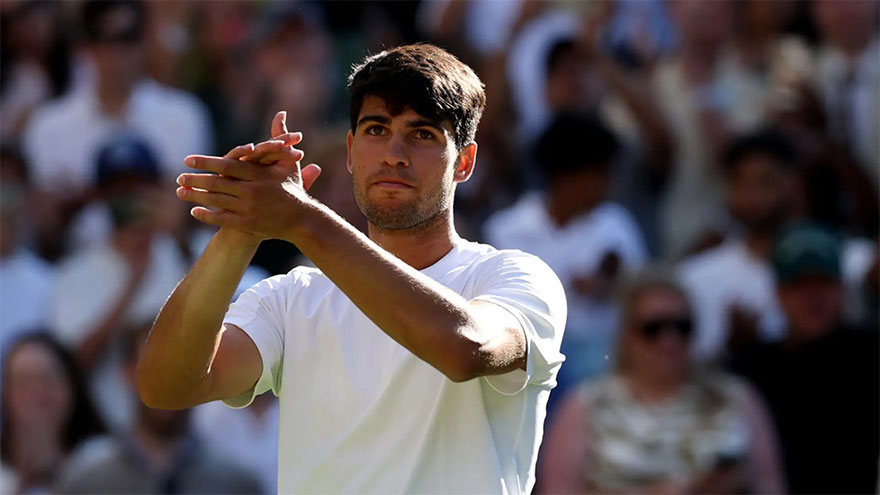 Ruthless Alcaraz ends Tarvet's Wimbledon fairytale