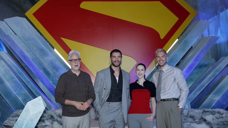 'Superman' returns to screens with 'kindness, flying dogs and space battles'