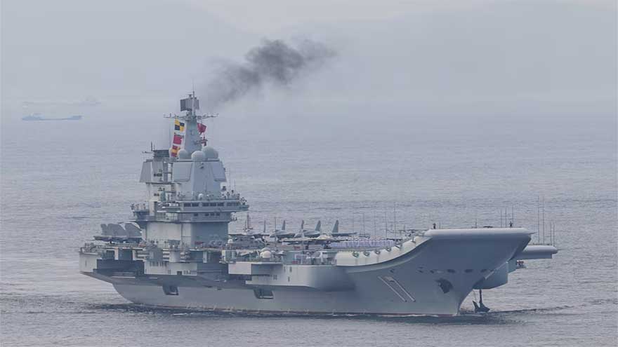 China aircraft carrier 'Shandong' draws crowds in first Hong Kong visit
