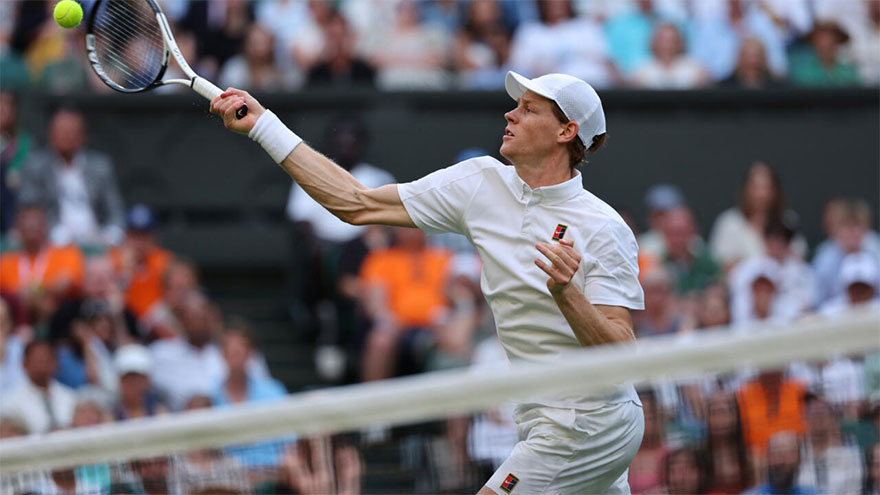 Sinner strolls into Wimbledon round three