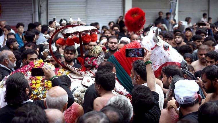 ملک بھر میں 8 محرم الحرام کے جلوس اور مجالس، سکیورٹی کے سخت انتظامات