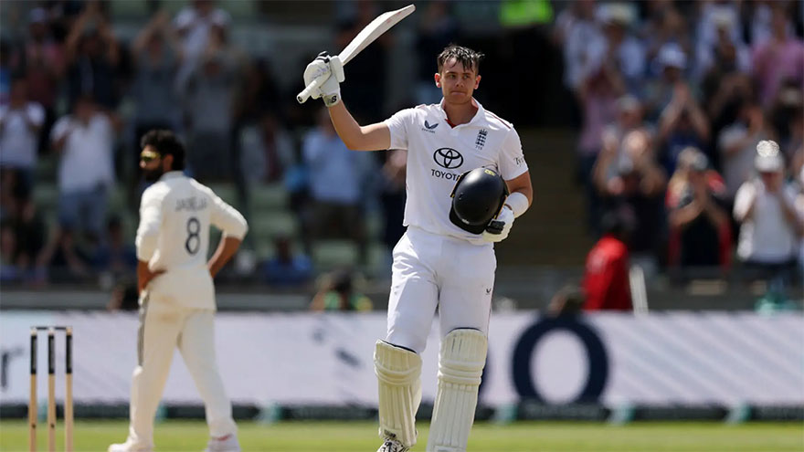 India on top despite Smith and Brook's hundred heroics in 2nd Test