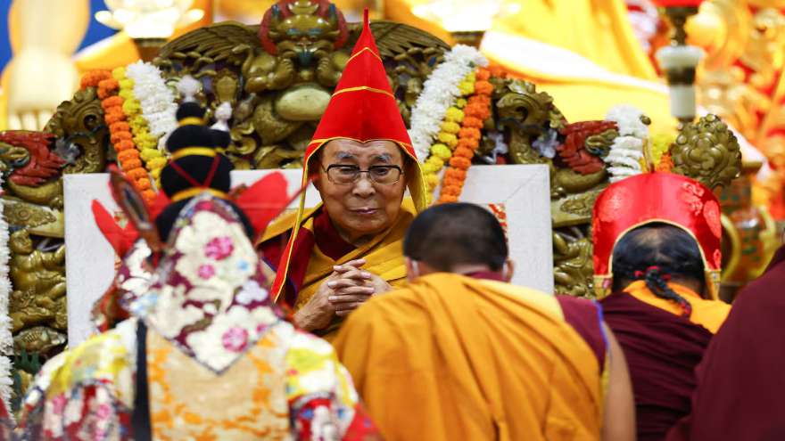 Dalai Lama says he hopes to live more than 130 years ahead of 90th birthday