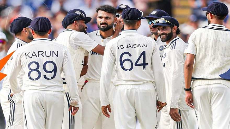 Deep strikes as India hammer England in second Test