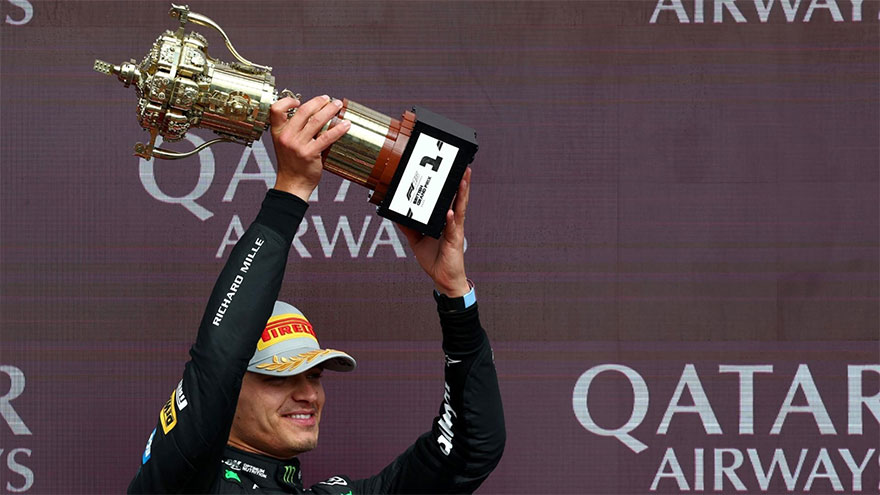 Emotional Norris wins epic rain-hit British Grand Prix