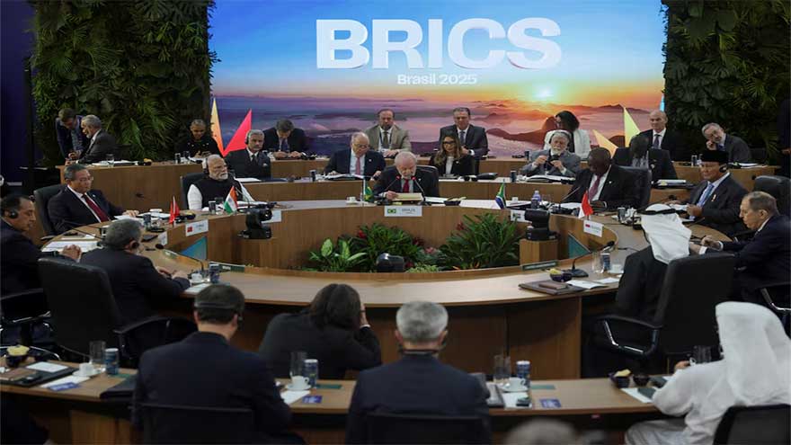 Trump threatens extra 10% tariffs on BRICS as leaders meet in Brazil
