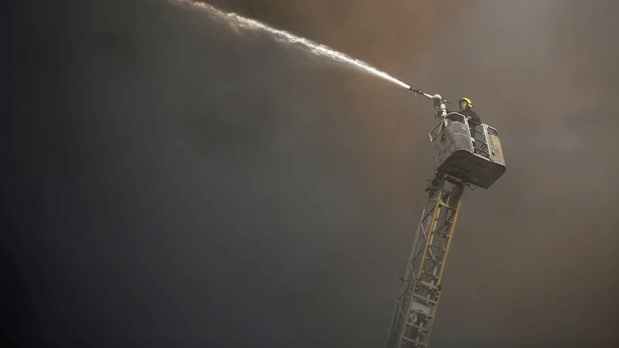 Blaze at Cairo telecommunications building injures 14