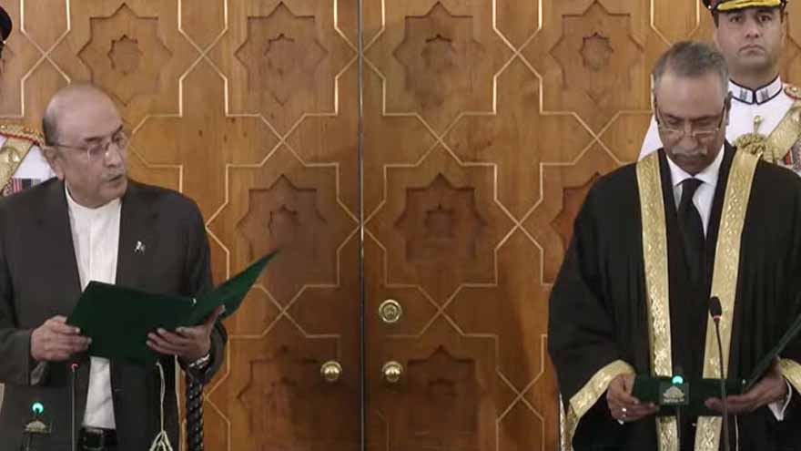 Justice Dogar, three others sworn in as permanent high court chief justices