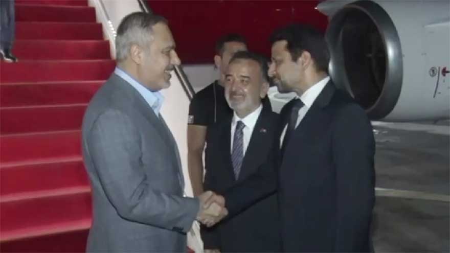 Turkish foreign, defence ministers arrive to strengthen bilateral ties