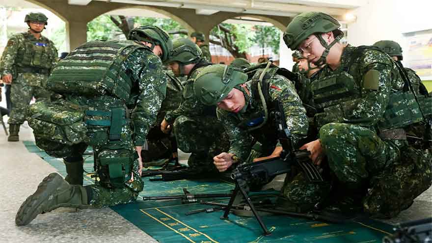 Taiwan begins 10-day military drills to counter Chinese threats