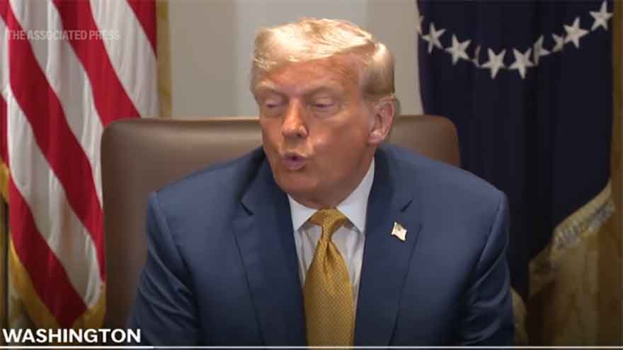 Trump caught off guard by Pentagon's abrupt move to pause Ukraine weapons deliveries, AP sources say