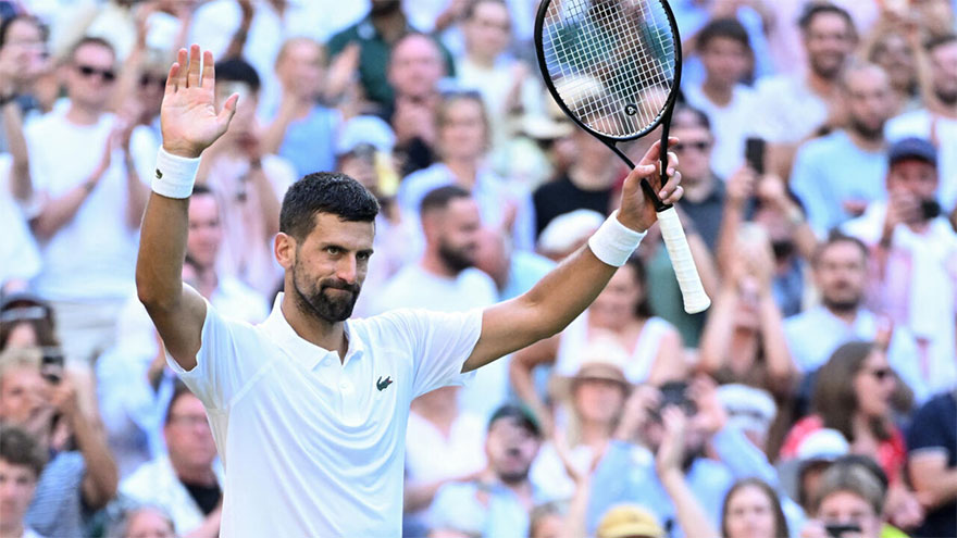 History-chasing Djokovic sets up Wimbledon showdown with Sinner