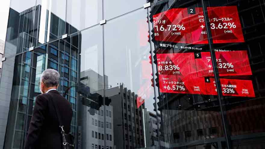 Asia shares helped by Nvidia high as investors unfazed by Trump's tariff moves