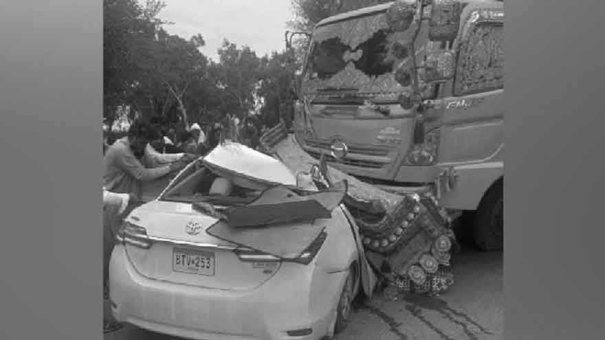 Five killed in truck-car collision in Dera Ismail Khan
