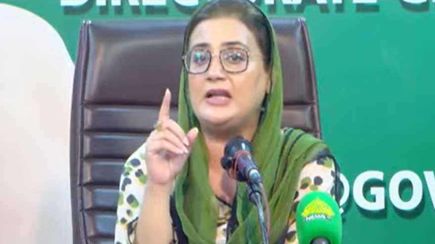 Azma Bokhari denounces fake news, defends CM Maryam's governance