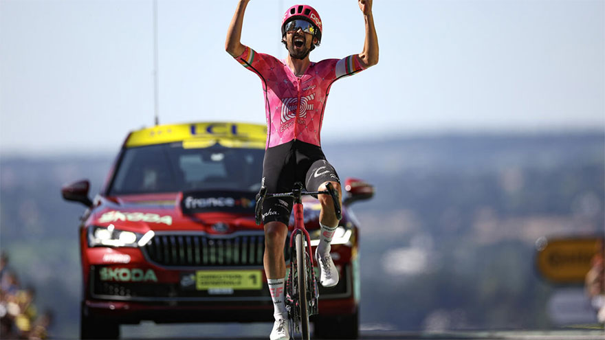 Ireland's Healy pulls off solo win at Tour de France