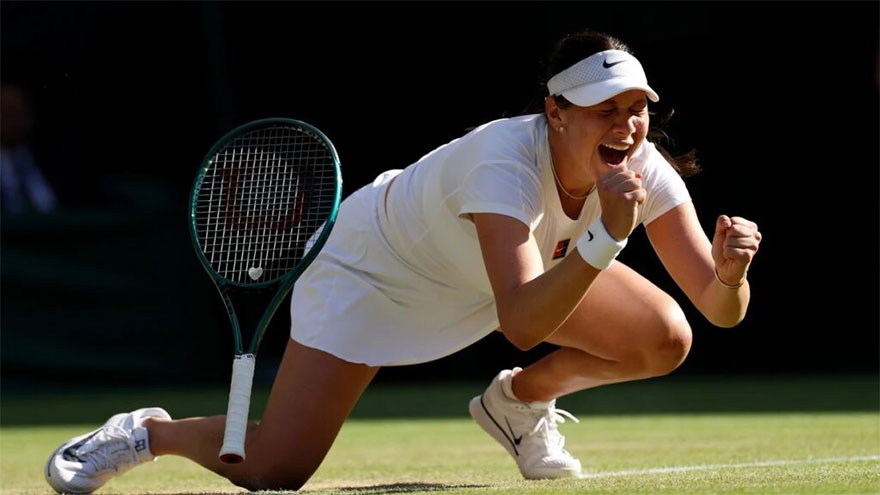 Anisimova stuns Sabalenka to reach Wimbledon final