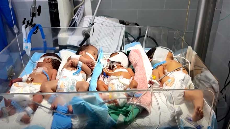 Gaza doctors cram babies into incubators as fuel shortage threatens hospitals