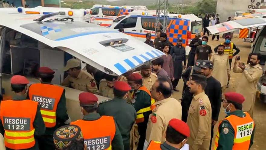 Bodies of 9 passengers killed in Balochistan sent to their hometowns in Punjab