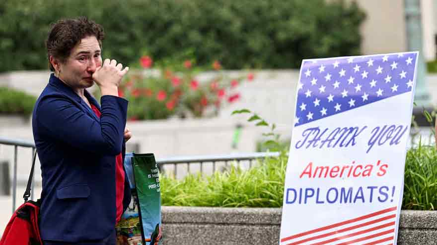 State Department starts firing more than 1,350 workers in Trump's shake-up of diplomatic corps