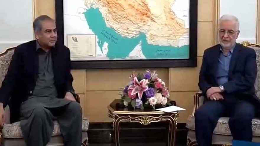 Mohsin Naqvi arrives in Iran for official visit