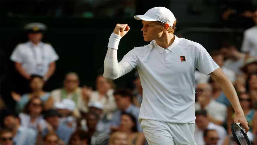 Italy's Sinner beats defending champion Alcaraz to win Wimbledon men's title