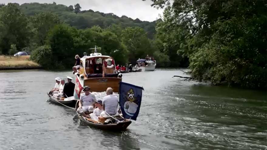 Britain's annual swan count begins on the River Thames