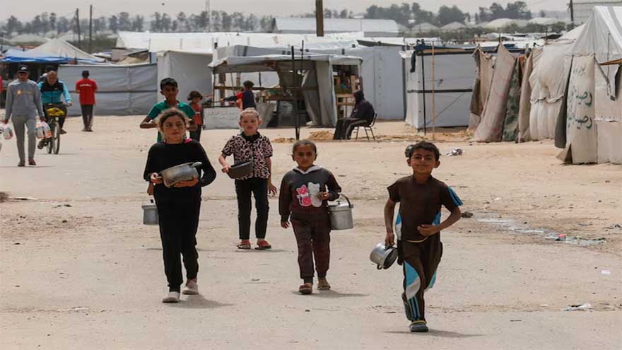 Dunya News One in 10 children screened in UNRWA clinics are malnourished, UN Palestinian refugee agency says