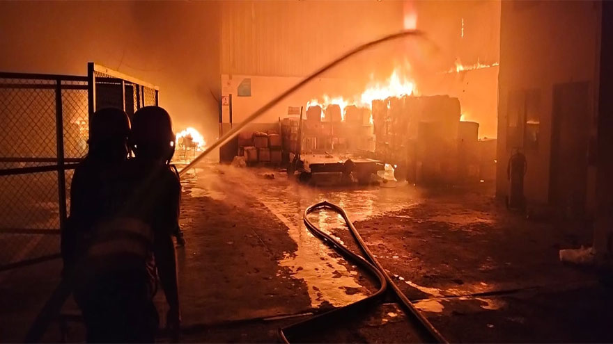 Fire erupts in cargo area of Lahore's Allama Iqbal Airport