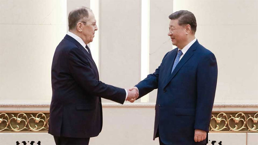 China's Xi vows greater support for Russia as meets Lavrov