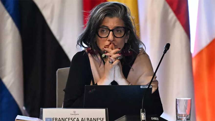 UN expert on Palestinians says US sanctions are a 'violation' of immunity