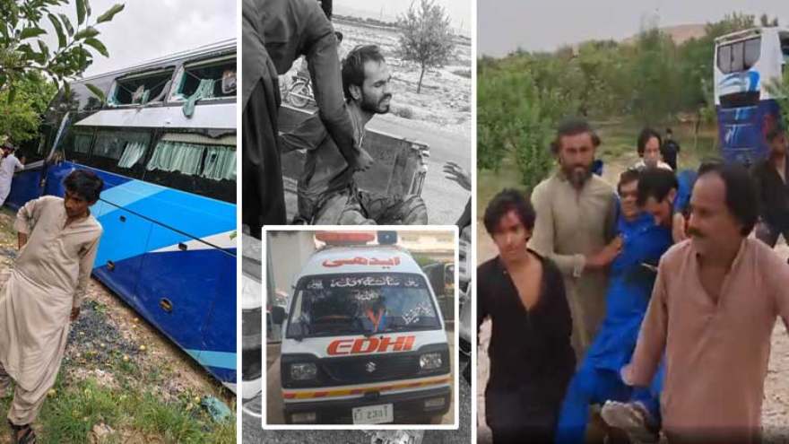 At least 3 dead, 12 wounded in Kalat bus attack