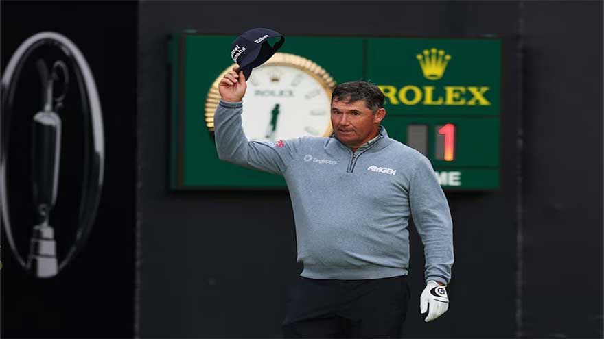 Harrington gets British Open underway at Portrush