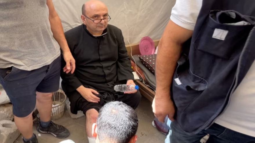 Israeli strikes kill 22 in Gaza, two die in church late pope often spoke to