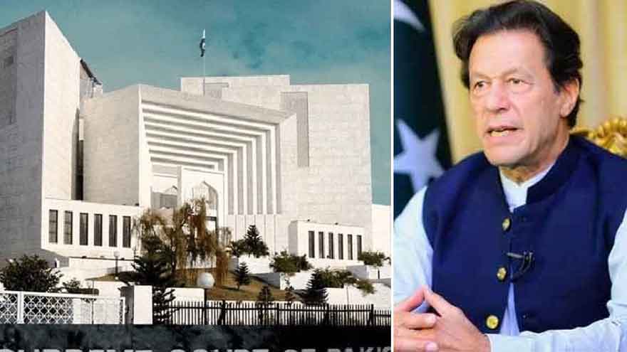 Imran Khan challenges judges' transfer verdict in SC